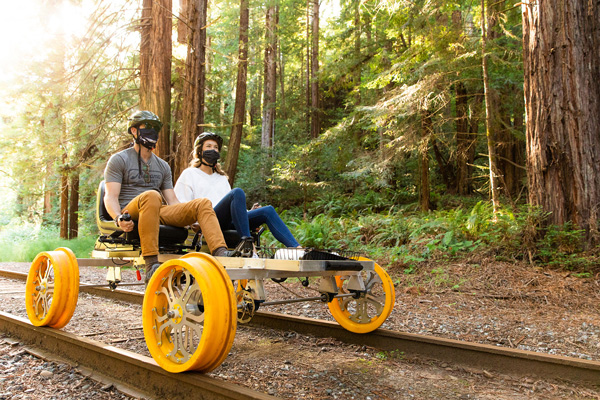 Fall in Mendocino County / Northern California | Image by Brendan McGuigan, © Mendocino Railway